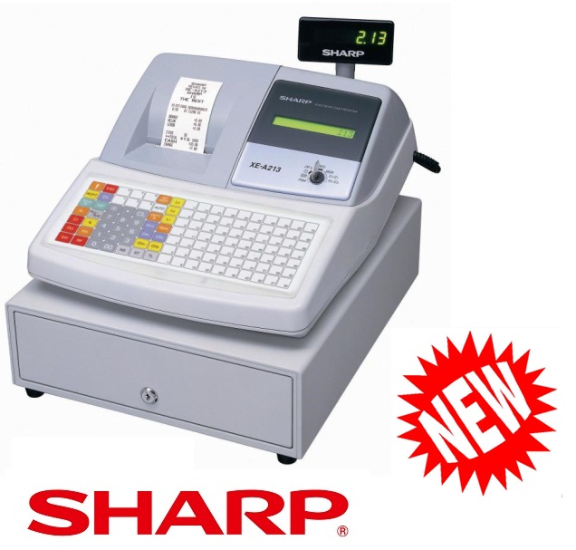 sharp tills cash register